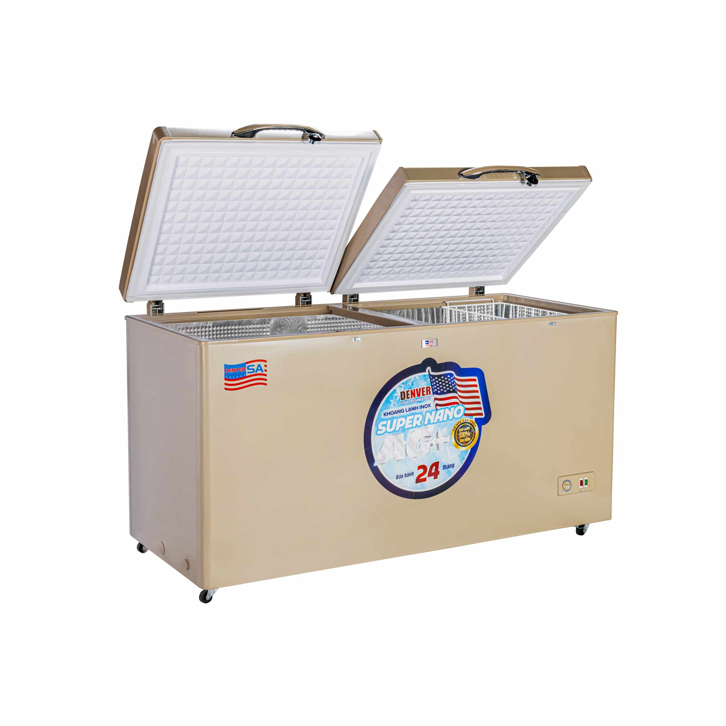 Tủ bảo quản Denver AS 950MDI inverter, 1 ngăn 2 cánh